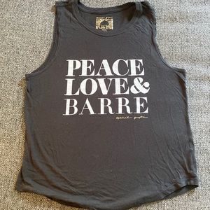 Spiritual Gangster “Peace Love and Barre” Tank